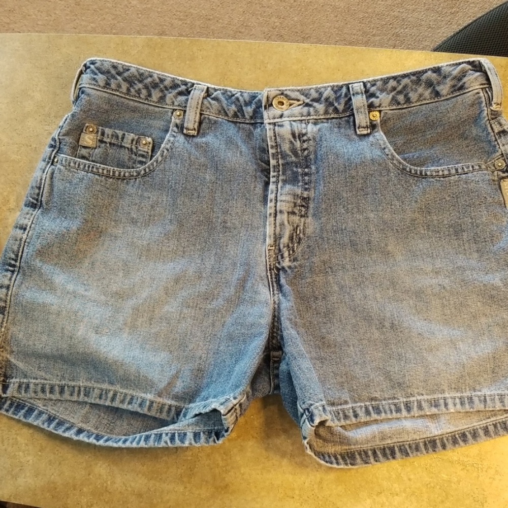 Silver shorts